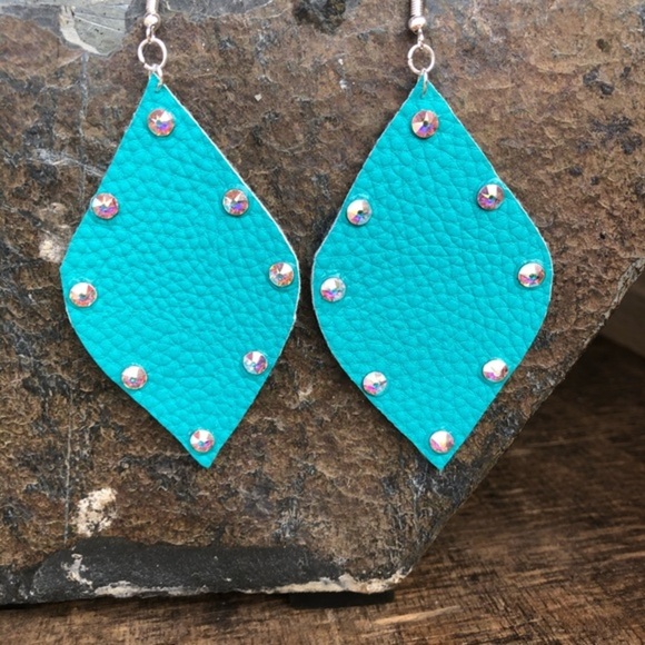 Jewelry - Faux Leather Earrings